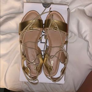 Aldo lace up sandals